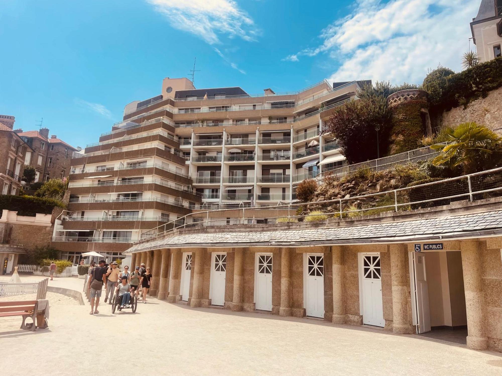 Residence Le Crystal Dinard Plage Eksteriør billede